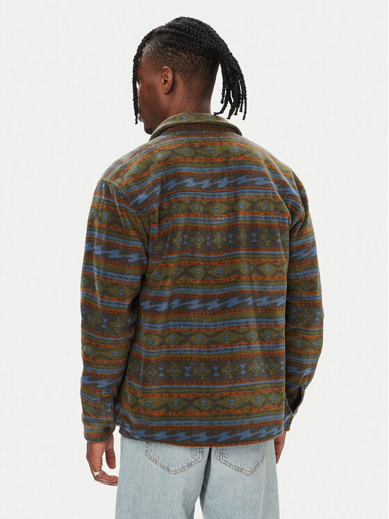 Billabong Billabong Fliso džemperis EBYPF03014 Tamsiai žalia Regular Fit