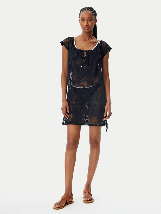 Banana Moon Banana Moon Strandkleid James Cocobeach JQV01 Schwarz