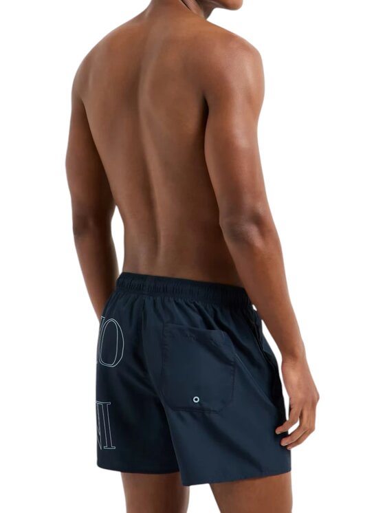 Emporio Armani Emporio Armani Costume da bagno costume - Emporio Armani - logo bold ASV Blu Regular Fit