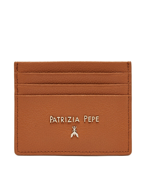 Patrizia Pepe Puzdro na kreditné karty CQ7001/L001 Hnedá