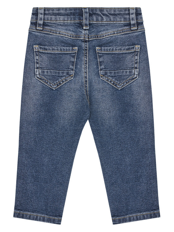 United Colors Of Benetton United Colors Of Benetton Džinsai 45ONGE01X Tamsiai mėlyna Slim Fit