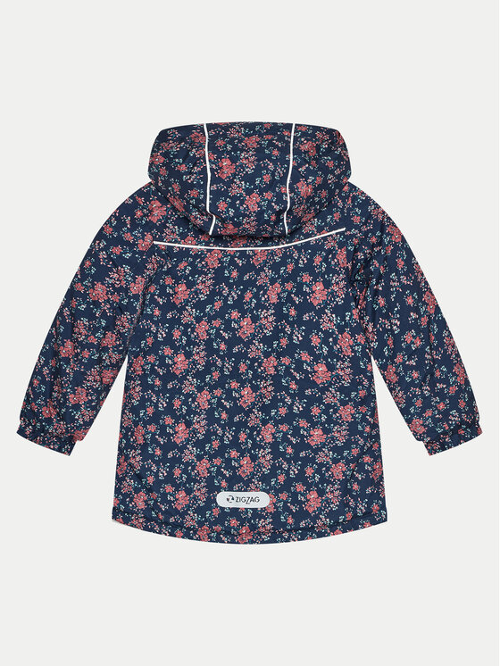 ZigZag ZigZag Žieminė striukė Angelina Printed W-Pro 10000 Z233106 Tamsiai mėlyna Regular Fit