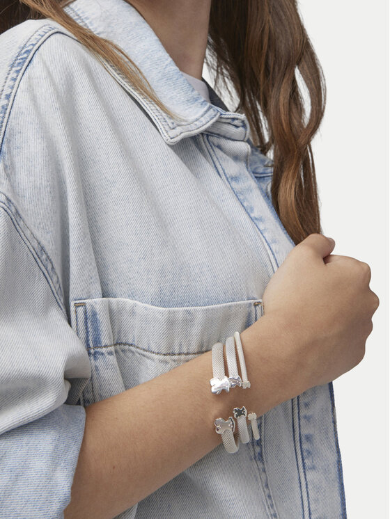 TOUS TOUS Armband Mesh 1003962170 Silberfarben