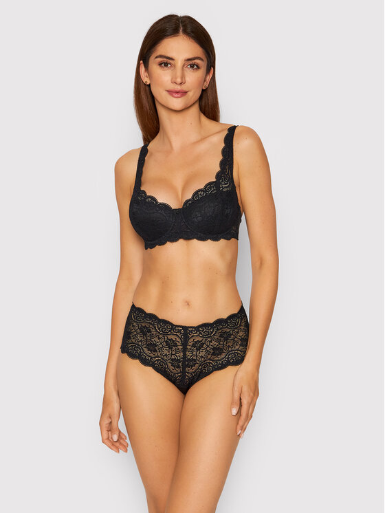 Triumph Triumph Klasszikus magas derekú alsó Amourette 300 Maxi X 10166772 Fekete