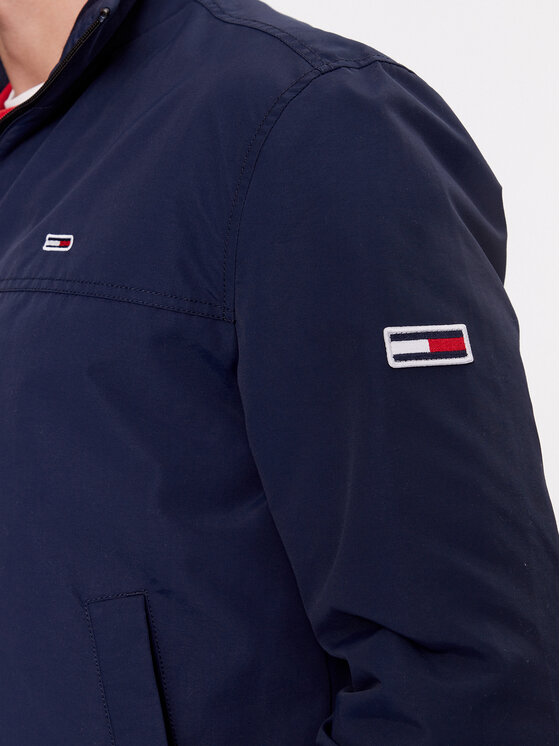 Tommy Jeans Tommy Jeans Átmeneti kabát Essential Casual DM0DM15382 Sötétkék Regular Fit