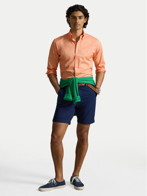 Polo Ralph Lauren Polo Ralph Lauren Košulja 710B20512010 Svijetlo narančasta Custom Fit