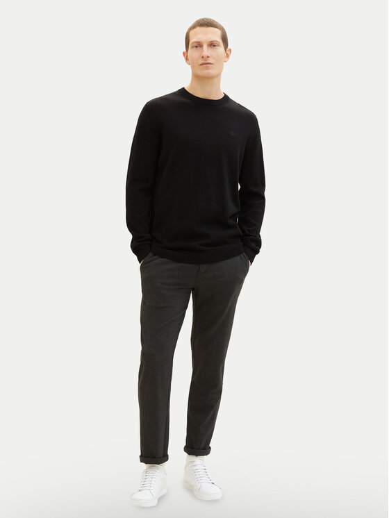 Tom Tailor Tom Tailor Pullover 1038426 Schwarz Regular Fit