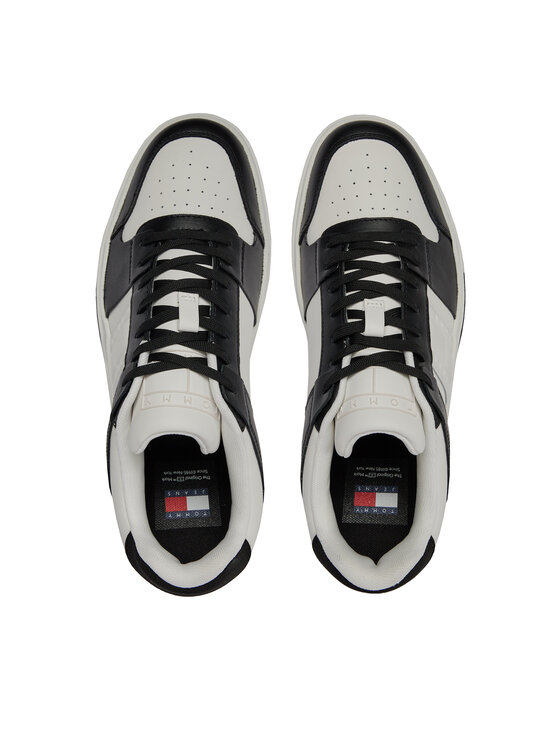 Tommy Jeans Tommy Jeans Tenisice Tjm Leather Cupsole 2.0 EM0EM01352 Crna