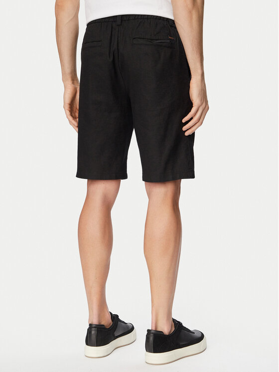BOSS BOSS Pantaloncini di tessuto 50559178 Nero Regular Fit