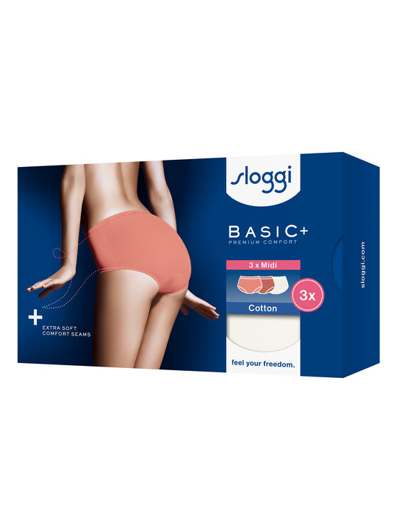 Sloggi Sloggi Komplet bokserek Basic 10107163 Kolorowy