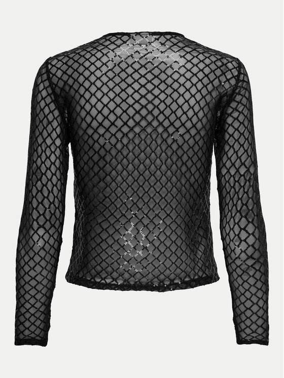 JDY JDY Блузка Hubby 15336986 Чорний Regular Fit