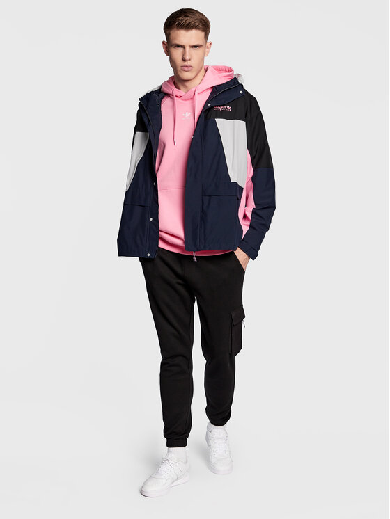 adidas adidas Átmeneti kabát Adventure Ride HK4980 Sötétkék Loose Fit
