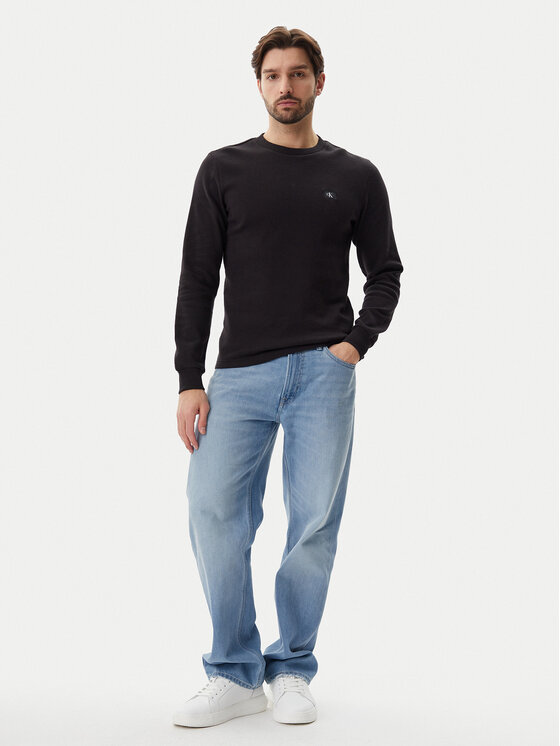 Calvin Klein Jeans Calvin Klein Jeans Longsleeve J30J327117 Μαύρο Regular Fit