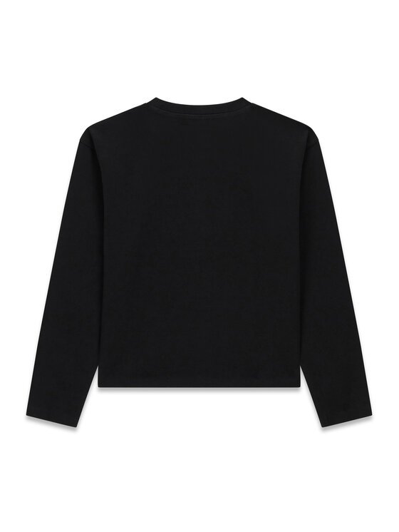 Guess Guess Bluse J6BI08 K5778 Schwarz Regular Fit