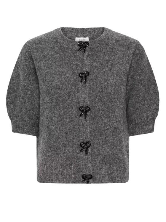 b.young b.young Cardigan Byomea decocardigan Grigio Regular Fit
