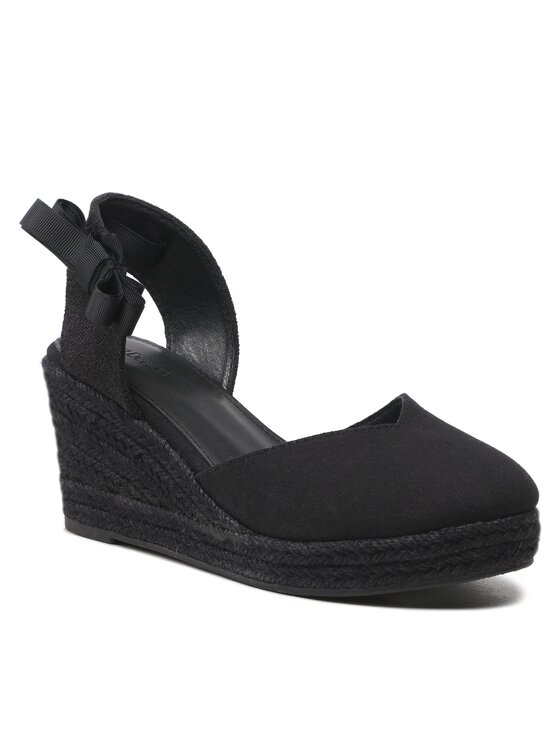 DeeZee DeeZee Espadryle WS020609-01  Czarny