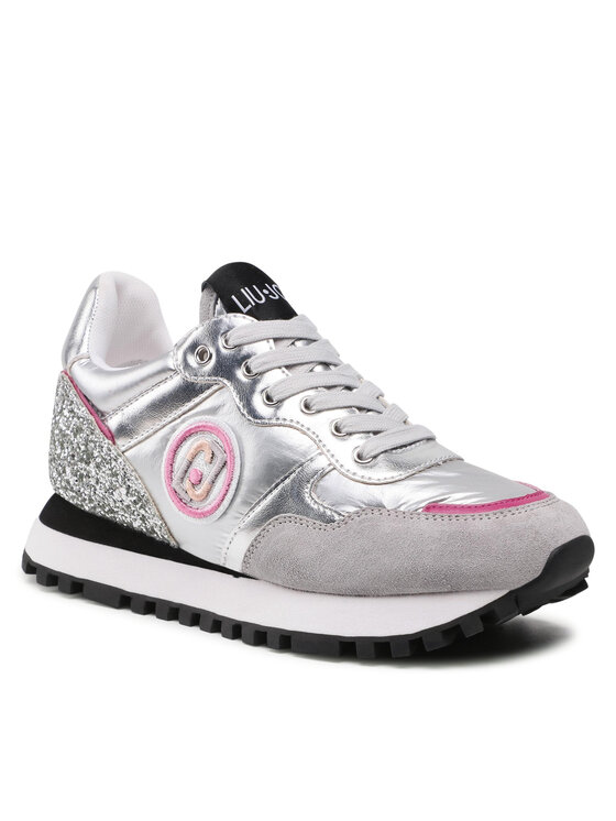 Liu Jo Sneakers Wonder 25 BF1049 PX078 Argento Modivo