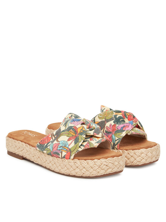 Toms Toms Еспадрильї Abby Slide 10021976 Кольоровий