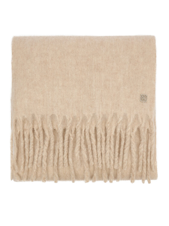 Calvin Klein Calvin Klein Sciarpa Emblem Brushed LV04D8069G Beige