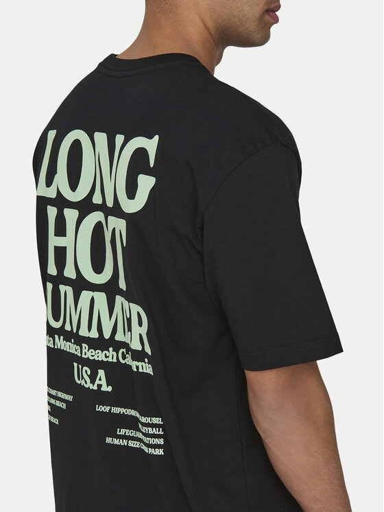 Only & Sons Only & Sons T-shirt Kenny 22028736 Crna Relaxed Fit