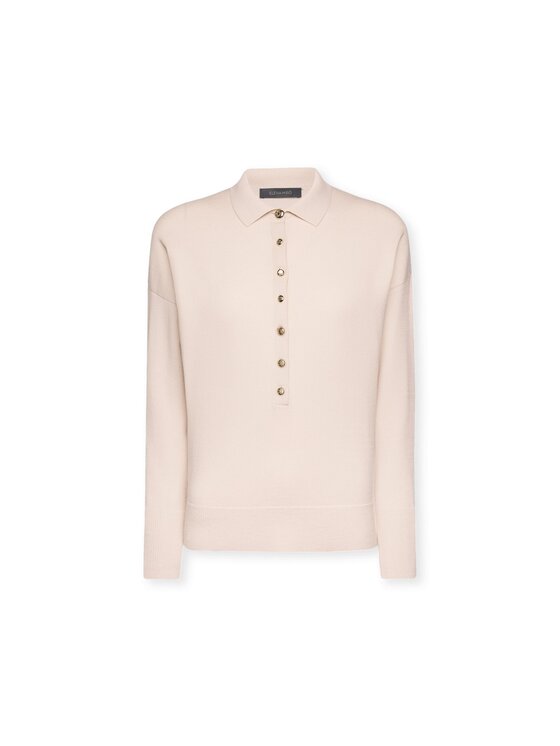 Elena Mirò Elena Mirò Cardigan M455Z000585N002 Écru Regular Fit