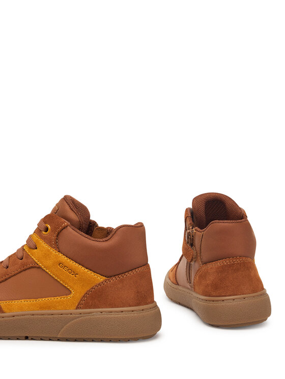 Geox Geox Sneakersy J Theleven Boy J46LDC 05422 C6689 S Brązowy