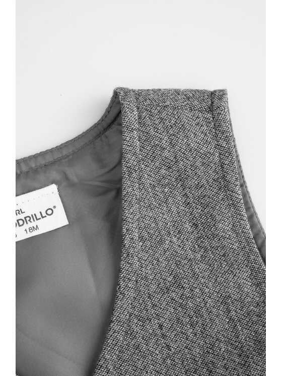 Coccodrillo Coccodrillo Kamizelka ZC5178201EBB-019 Szary Regular Fit