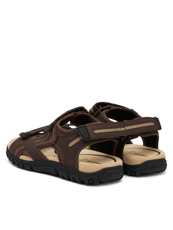 Geox Geox Сандали U S. Strada D U8224D 050AU C0705 Кафяв