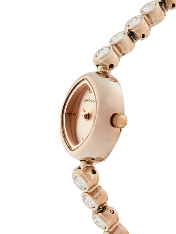 Sekonda Sekonda Комплект з годинника, ланцюжка та сережок 49035 Рожеве золото