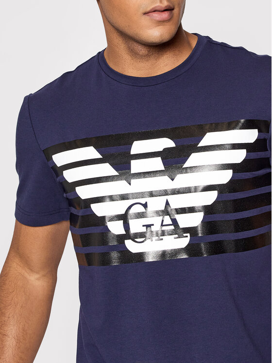 EA7 Emporio Armani EA7 Emporio Armani T-shirt 3LPT60 PJ3NZ 1554 Blu scuro Regular Fit