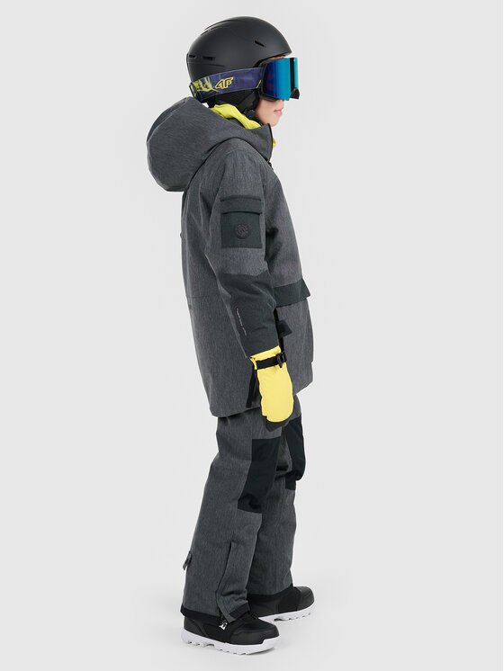 4F 4F Spodnie snowboardowe SNOWBOARD Czarny Regular Fit
