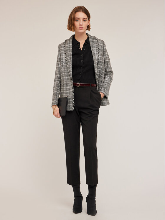 Motivi Motivi Giacca di transizione Q682Q000872N0Z3 Grigio Regular Fit