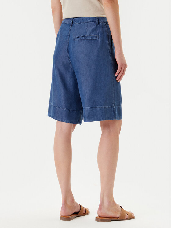 United Colors Of Benetton United Colors Of Benetton Bermudu šorti 4KHND9020 Zils Relaxed Fit