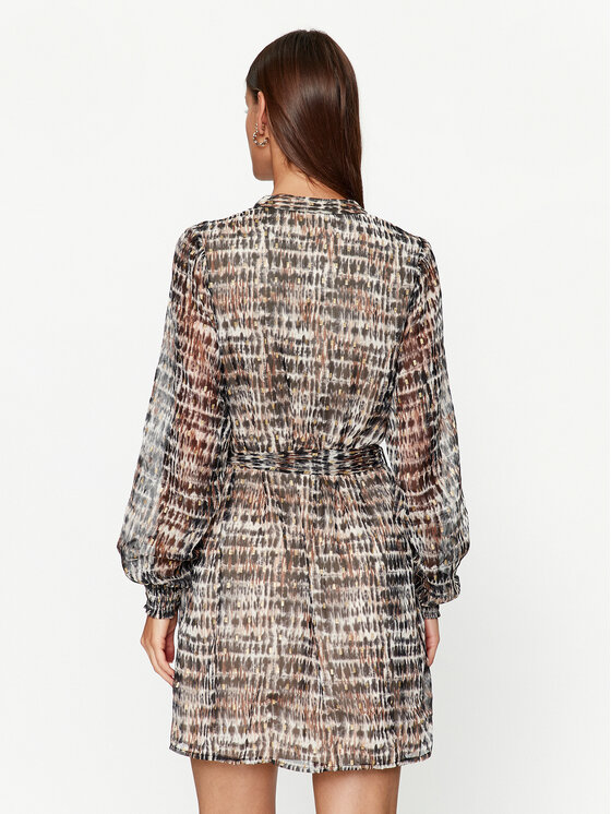 Vila Vila Kleid für den Alltag Falia 14087649 Beige Regular Fit