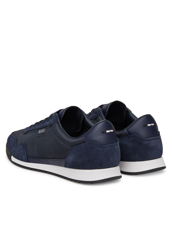 BOSS BOSS Sneakersy Titanium 50536524 Granatowy