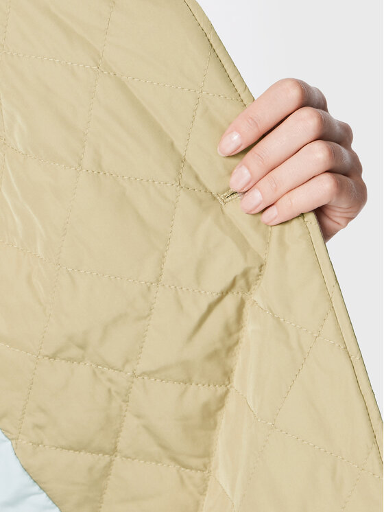 Tommy Hilfiger Tommy Hilfiger Płaszcz przejściowy Sorona Quilted WW0WW35090 Beżowy Regular Fit