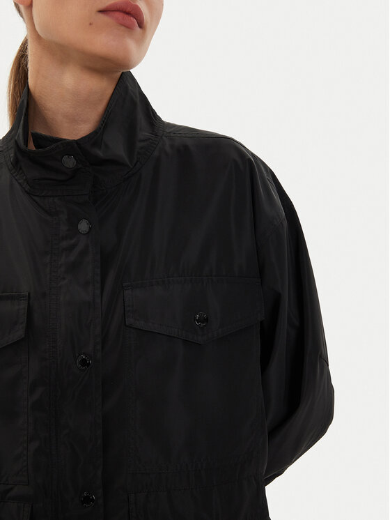 MICHAEL Michael Kors MICHAEL Michael Kors Bunda pro přechodné období MT420F97LD Černá Loose Fit