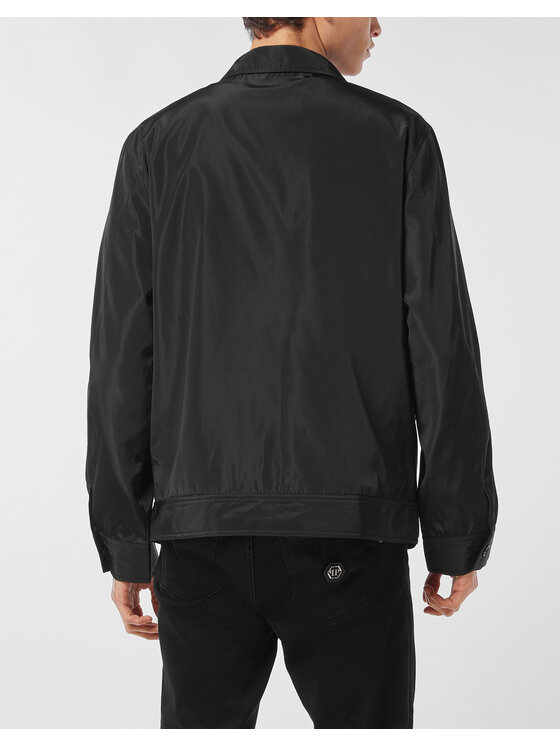 PHILIPP PLEIN PHILIPP PLEIN Kurtka puchowa 25599 Czarny Regular Fit