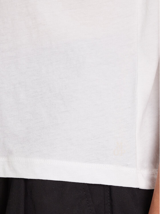 Marc O'Polo Marc O'Polo T-krekls 506 2067 51445 Balts Regular Fit