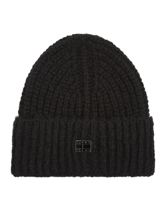 Căciulă Tommy Jeans City Bold AW0AW16786 Negru
