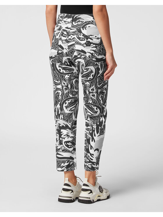 PHILIPP PLEIN PHILIPP PLEIN Jeansy 15351 Biały