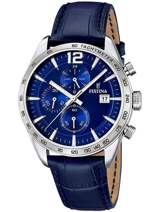 Festina Festina Zegarek F16760/3 Niebieski