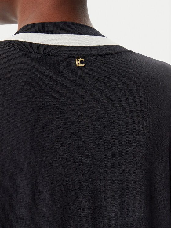 LOLA CASADEMUNT LOLA CASADEMUNT Kardigan LS2511016 Crna Regular Fit