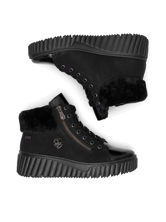 Rieker Rieker Botine N2505-00 Negru