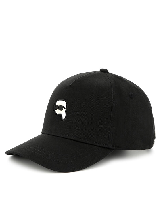 KARL LAGERFELD KARL LAGERFELD Czapka z daszkiem Z30398 Czarny