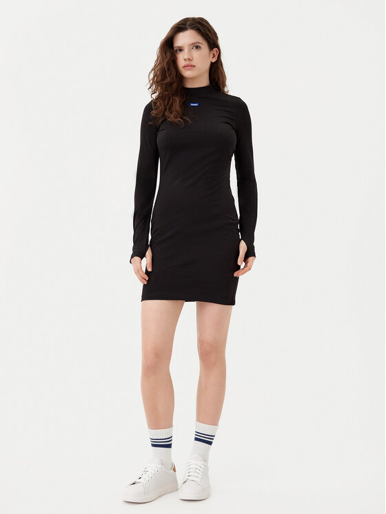 HUGO HUGO Igapäevane kleit Nilla 50531138 Must Slim Fit