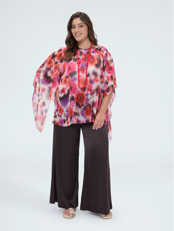 Fiorella Rubino Fiorella Rubino Blusa 2023L100689N0S6 Rosa Over Fit