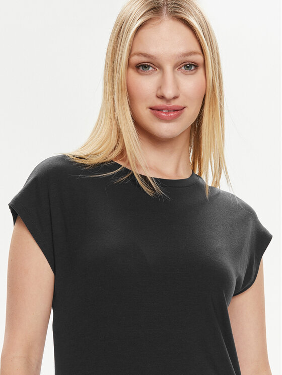 Vero Moda Vero Moda Vsakodnevna obleka Ava 10304703 Črna Loose Fit