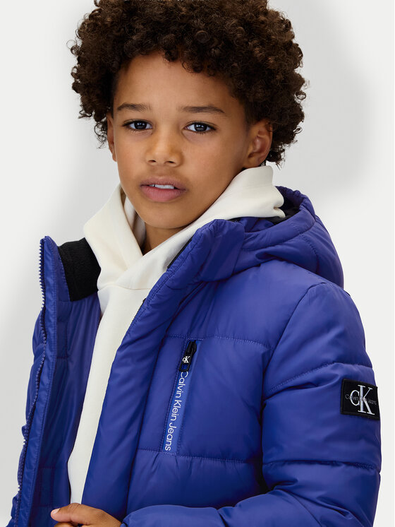 Calvin Klein Jeans Calvin Klein Jeans Winterjacke Essential IB0IB01276 M Blau Regular Fit