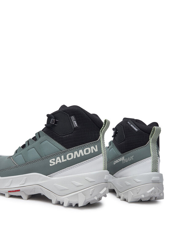 Salomon Salomon Bakancs Crosstrak Waterproof L47570400 Zöld